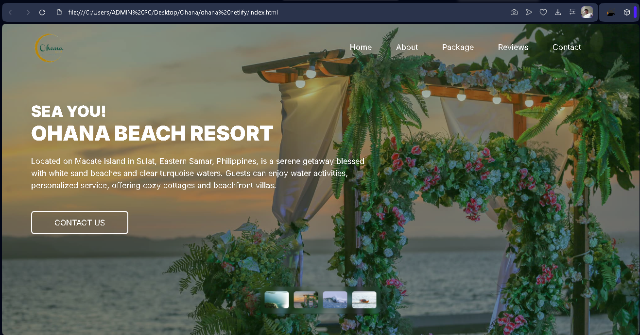 Ohana Beach Resort Project